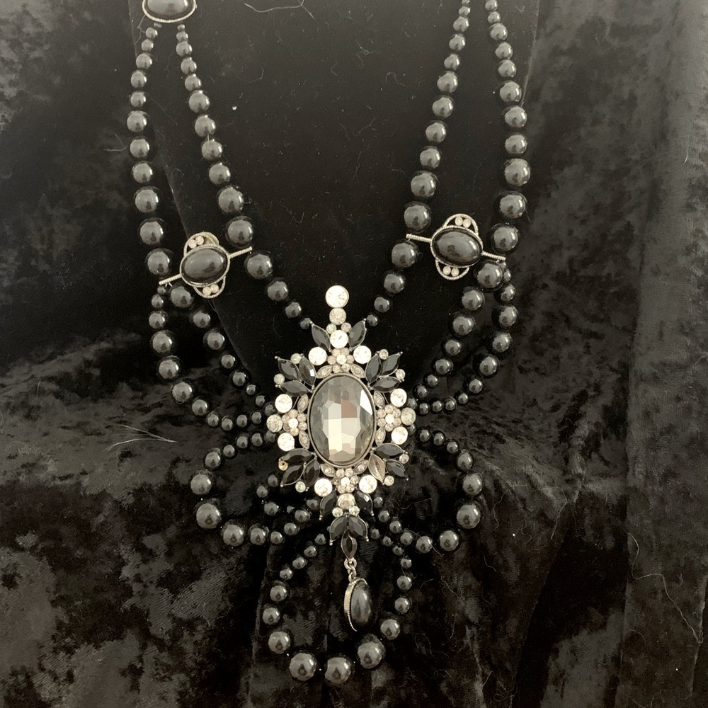 An absolutely breathtaking antique statement necklace from Austria